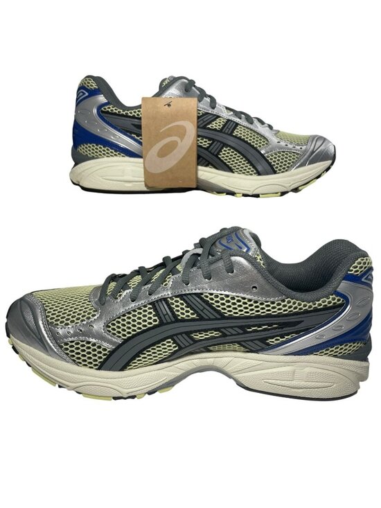 Asics Gel-Kayano 14 Running Shoes Soft Yellow/Blue Men\'s US 10.5 Wmn\'s US 12 NWB main image 8
